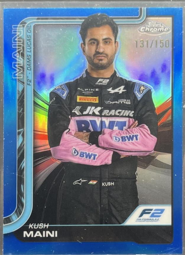 Kush Maini [Blue Refractor] #32