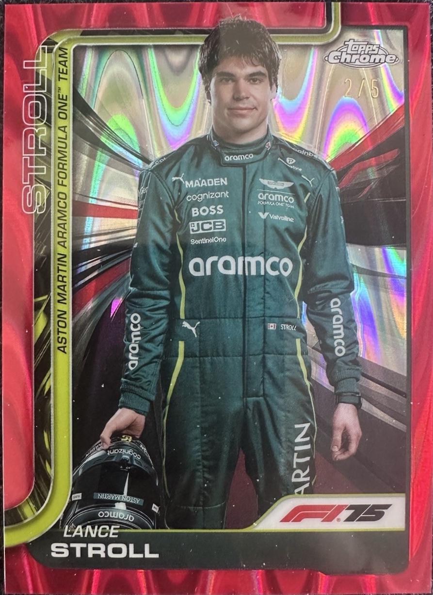 Lance Stroll [Red RayWave Refractor] #10