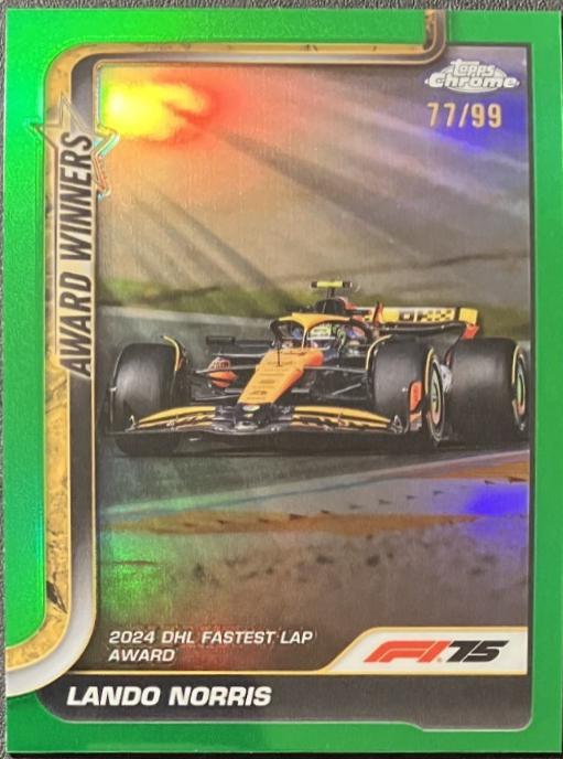 Lando Norris [Green Refractor] #147
