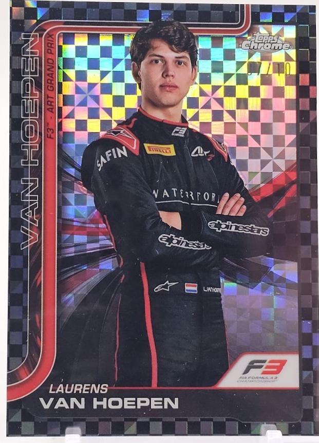 Laurens van Hoepen [Black Checker Flag Refractor] #63
