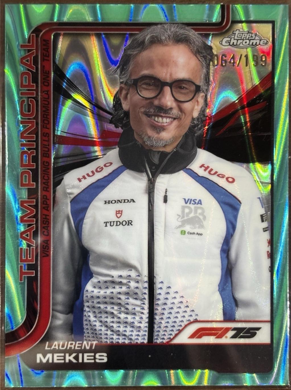 Laurent Mekies [Green RayWave Refractor] #197
