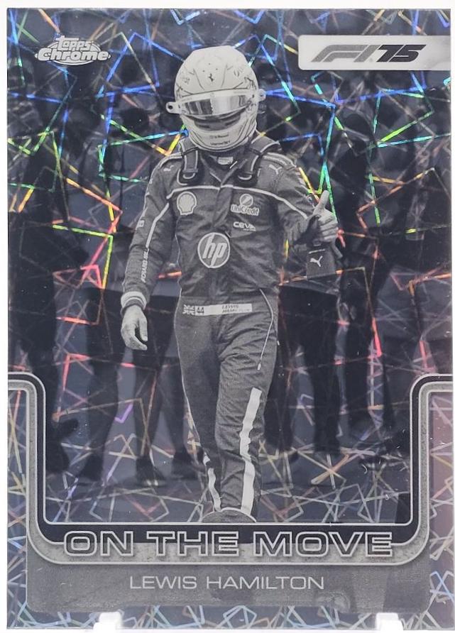 Lewis Hamilton [75th Anniversary Refractor] #191
