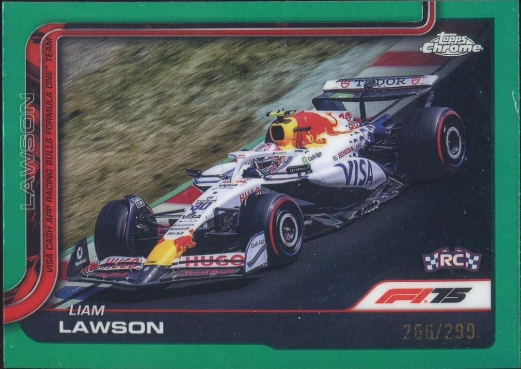 Liam Lawson [Teal Refractor] #83