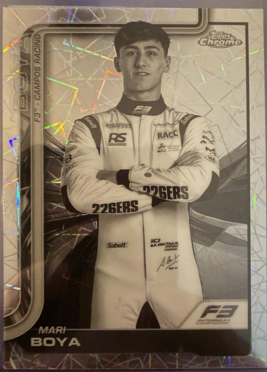 Mari Boya [Black White Lazer Refractor] #54
