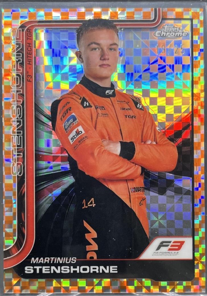 Martinius Stenshorne [Orange Checker Flag Refractor] #57
