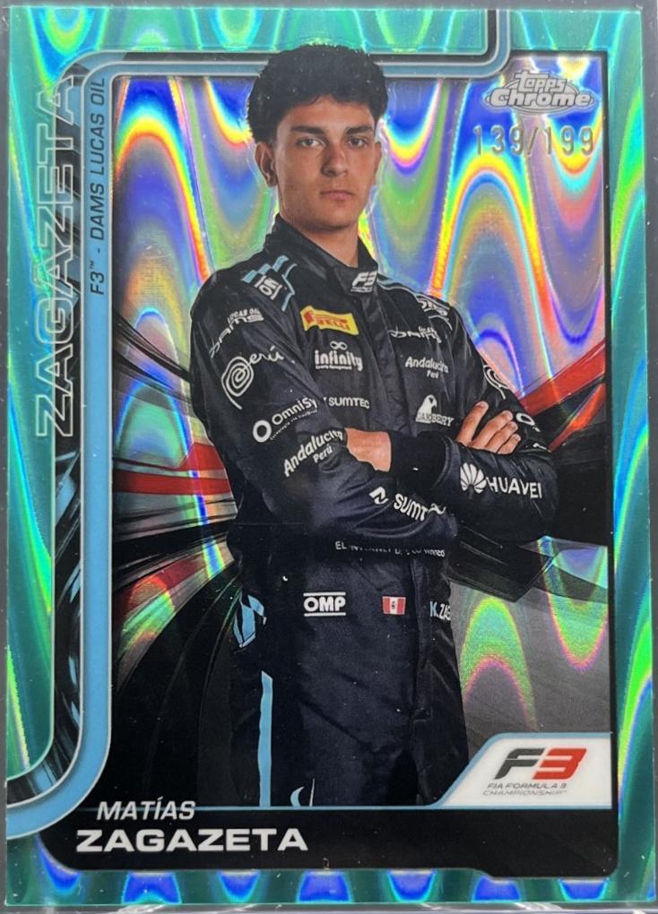 Matias Zagazeta [Aqua Raywave Refractor] #70