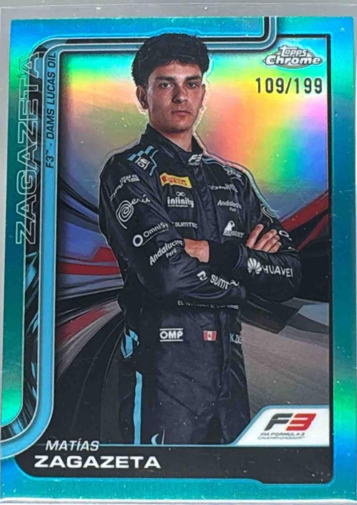 Matias Zagazeta [Aqua Refractor] #70
