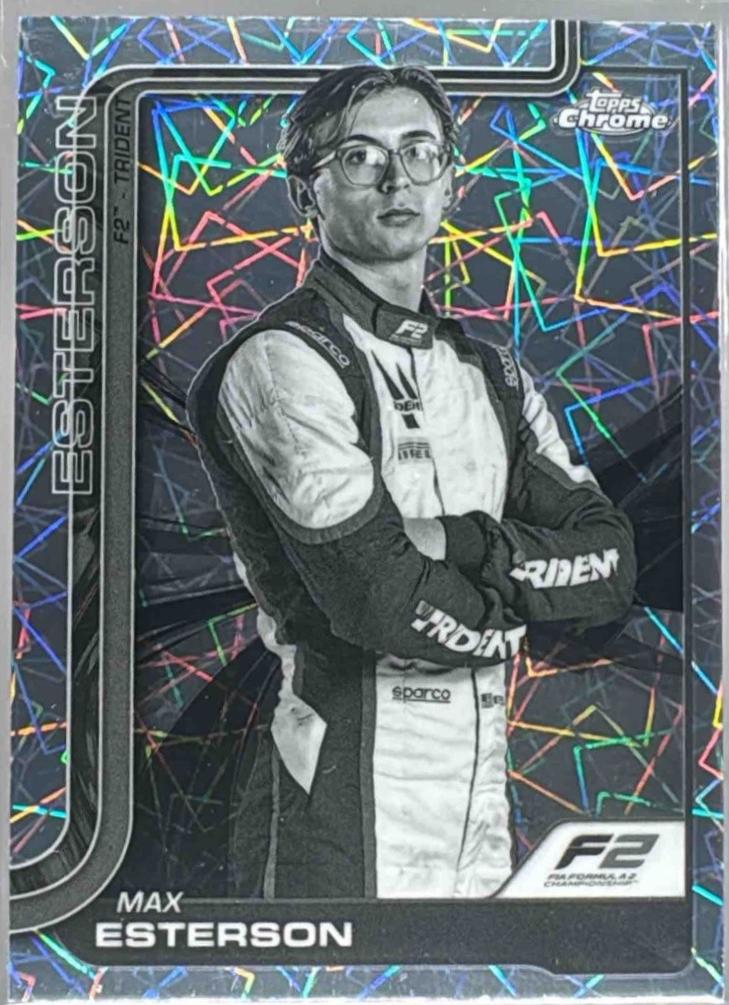 Max Esterson [Black White Lazer Refractor] #39