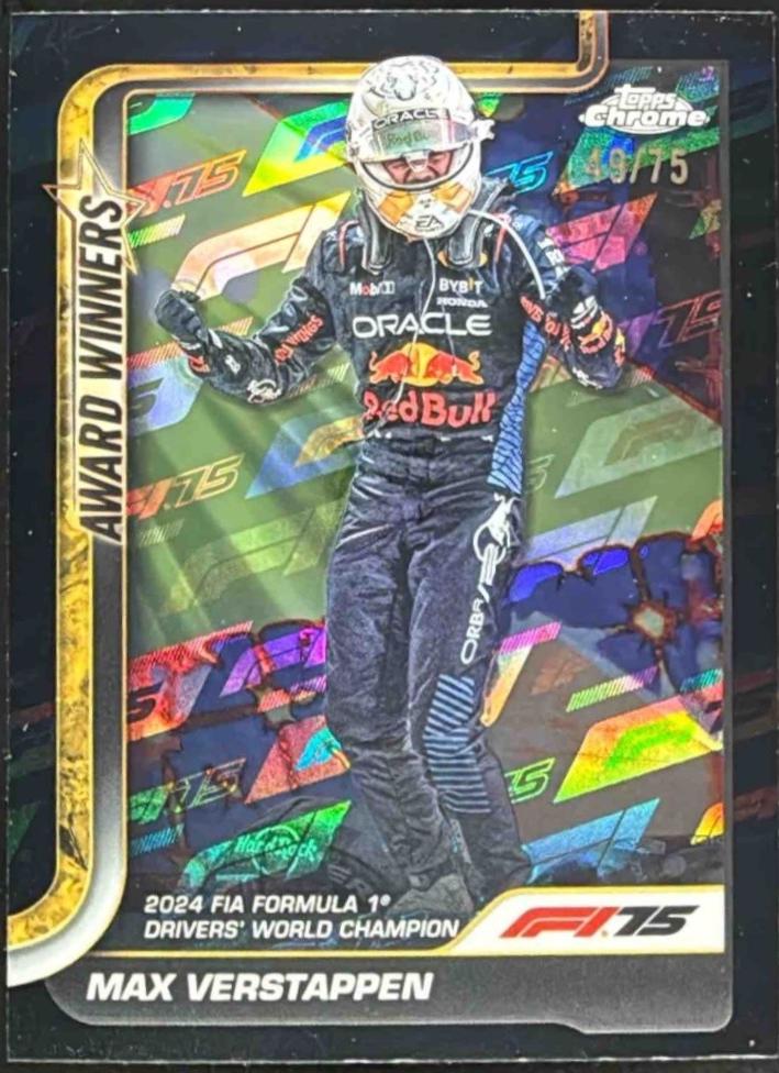 Max Verstappen [75th Anniversary Refractor] #148