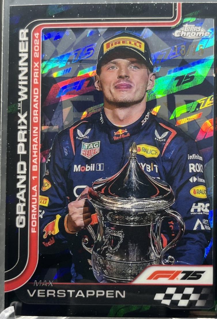 Max Verstappen [75th Anniversary Refractor] #93