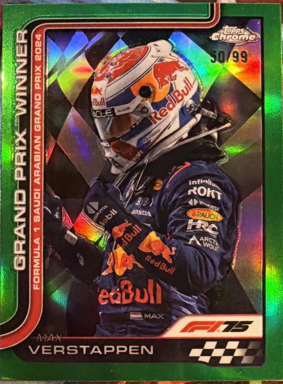 Max Verstappen [75th Anniversary Refractor] #94