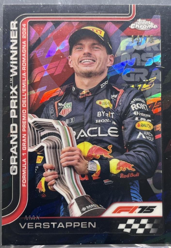 Max Verstappen [75th Anniversary Refractor] #99