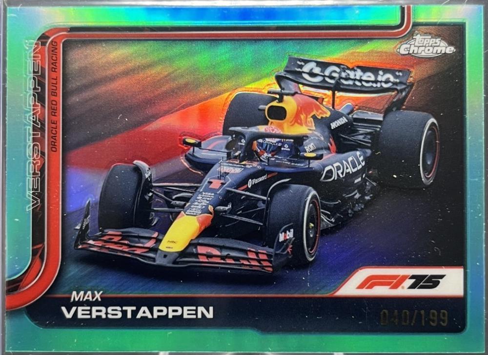 Max Verstappen [Aqua Raywave Refractor] #73