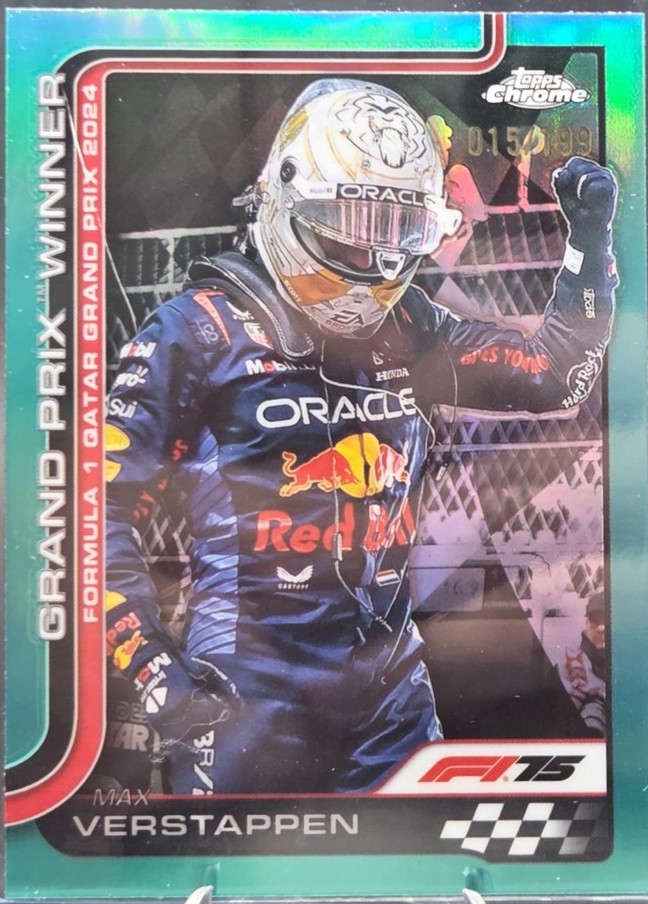 Max Verstappen [Aqua Refractor] #115