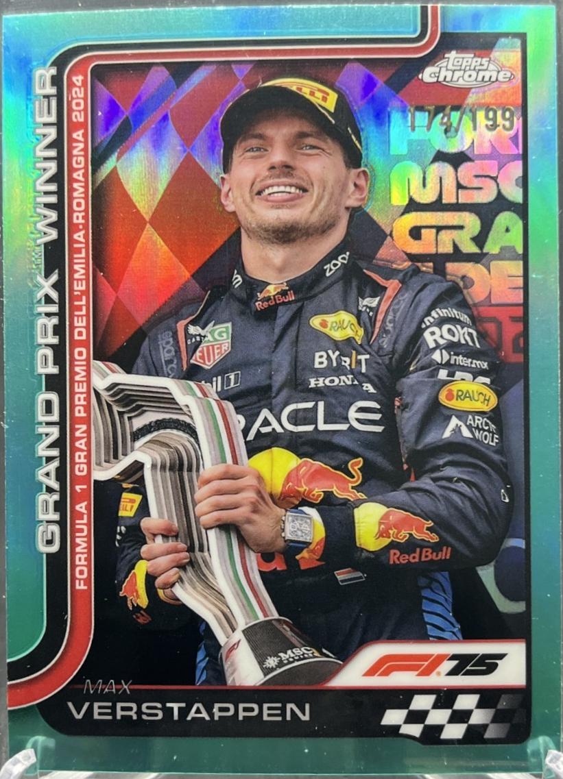Max Verstappen [Aqua Refractor] #99