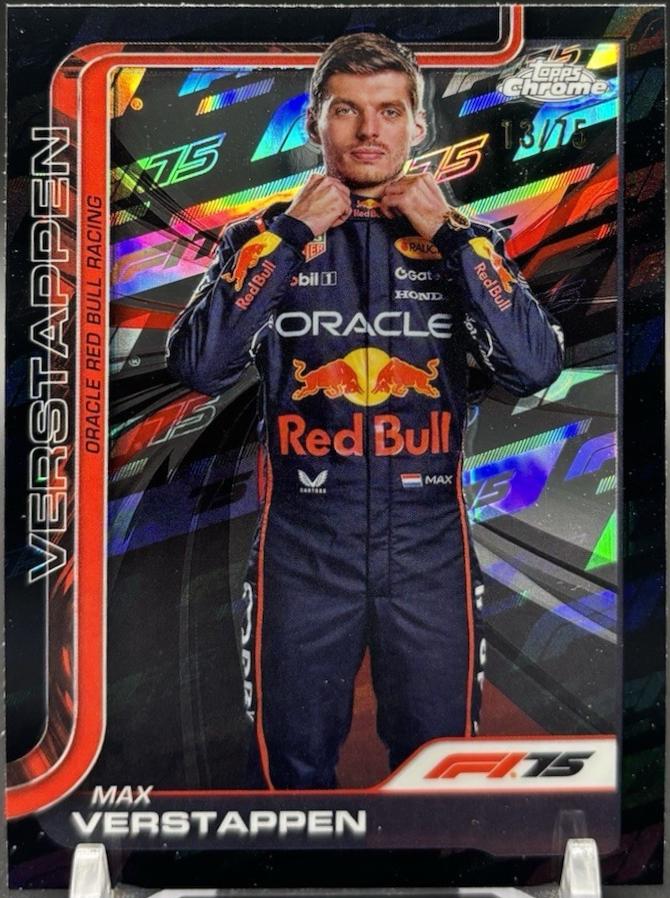 Max Verstappen [Black Refractor] #1