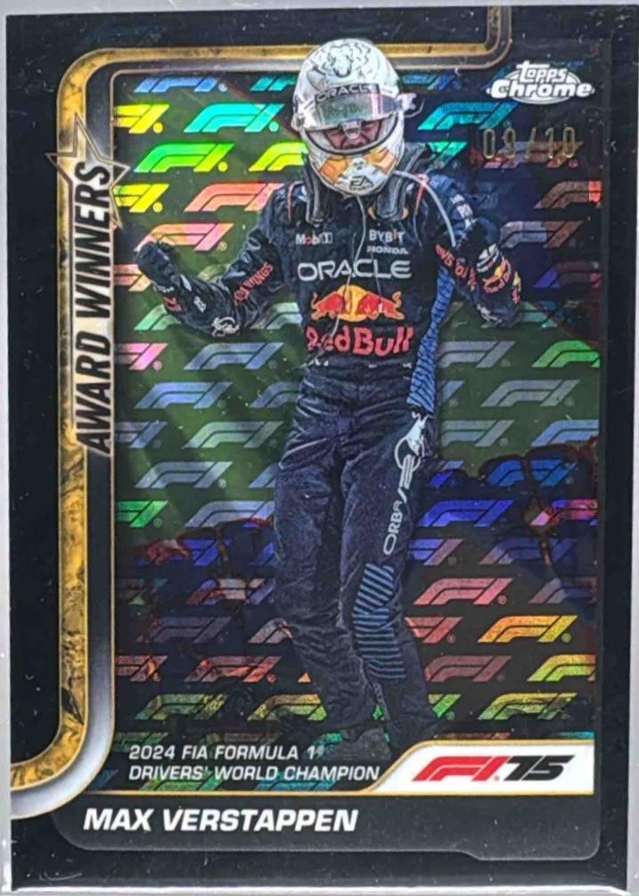 Max Verstappen [Black Refractor] #148
