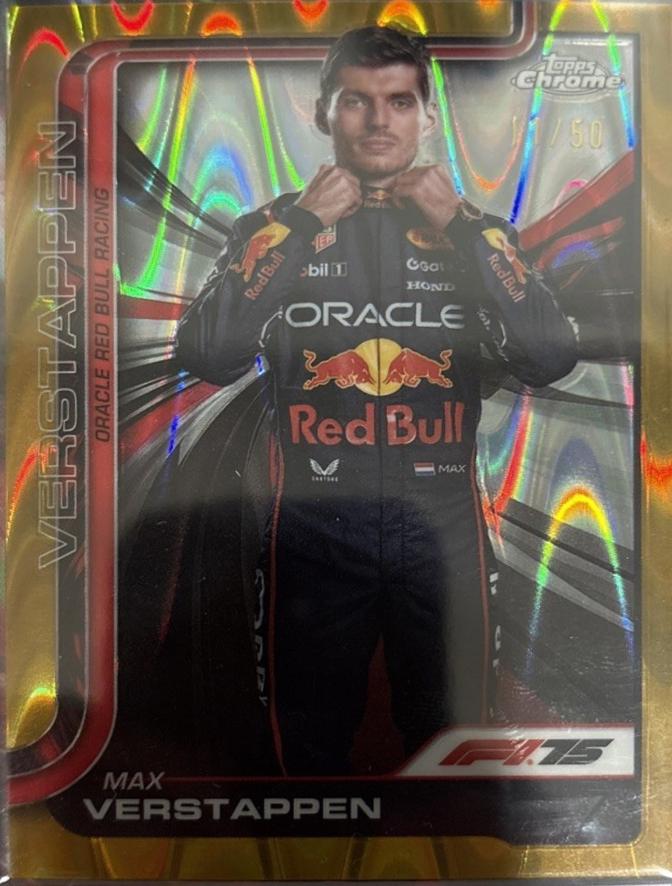 Max Verstappen [Gold RayWave Refractor] #1