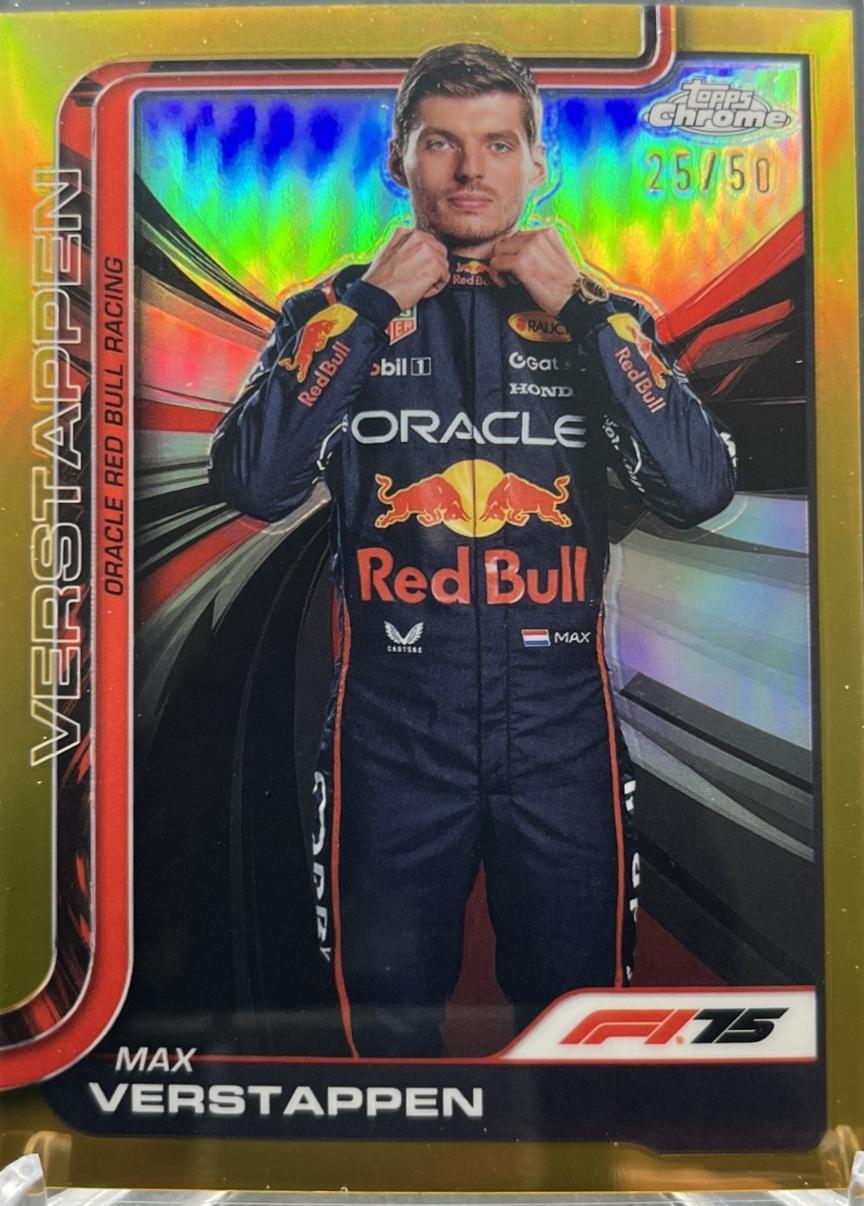 Max Verstappen [Gold Refractor] #1