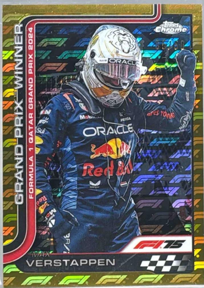 Max Verstappen [Gold Refractor] #115