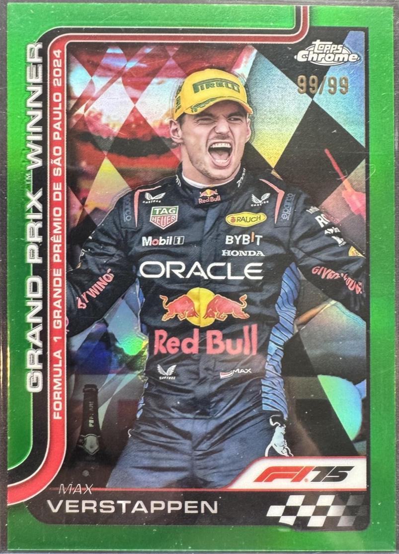Max Verstappen [Green Refractor] #113