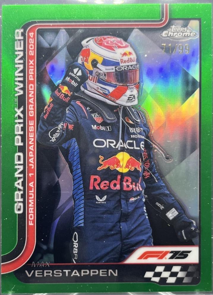 Max Verstappen [Green Refractor] #96