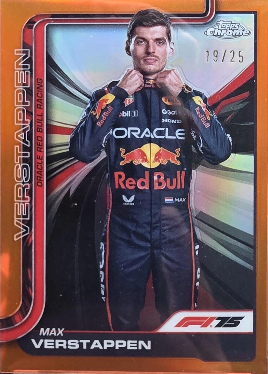 Max Verstappen [Orange Refractor] #1
