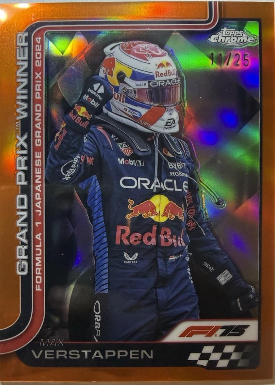 Max Verstappen [Orange Refractor] #96