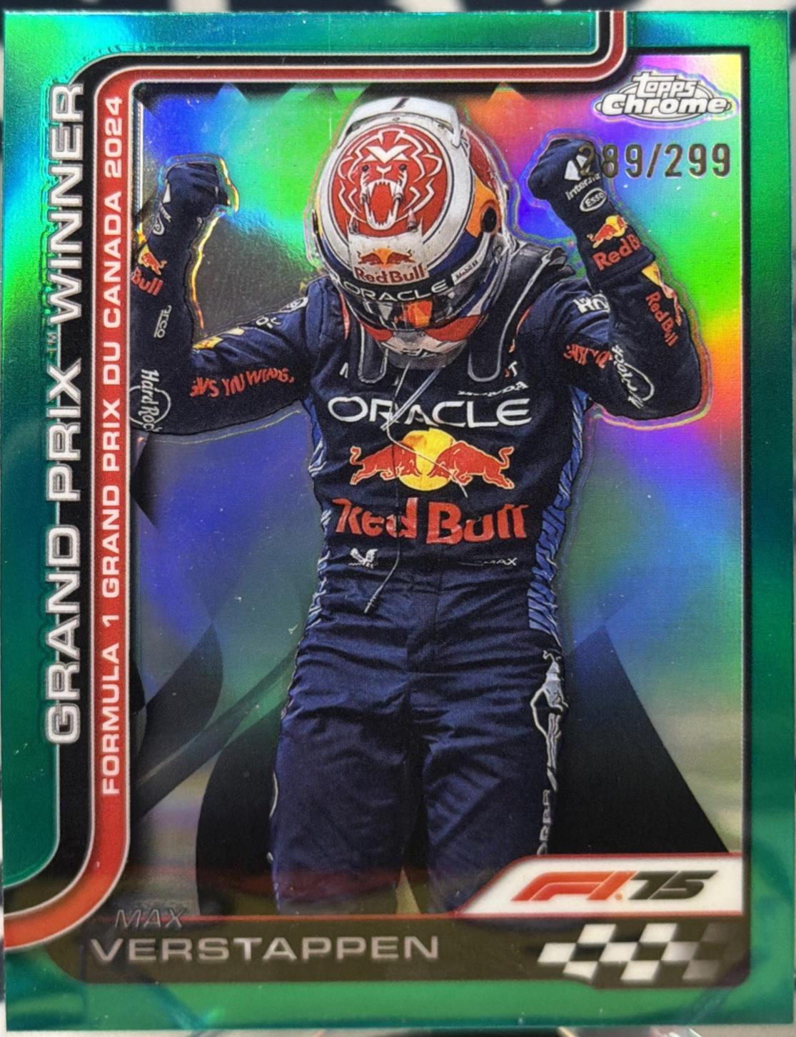 Max Verstappen [Teal Refractor] #101
