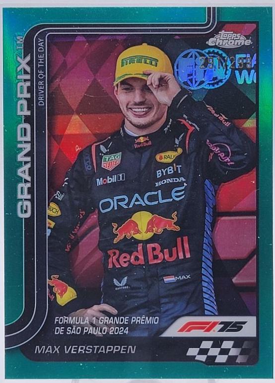 Max Verstappen [Teal Refractor] #142