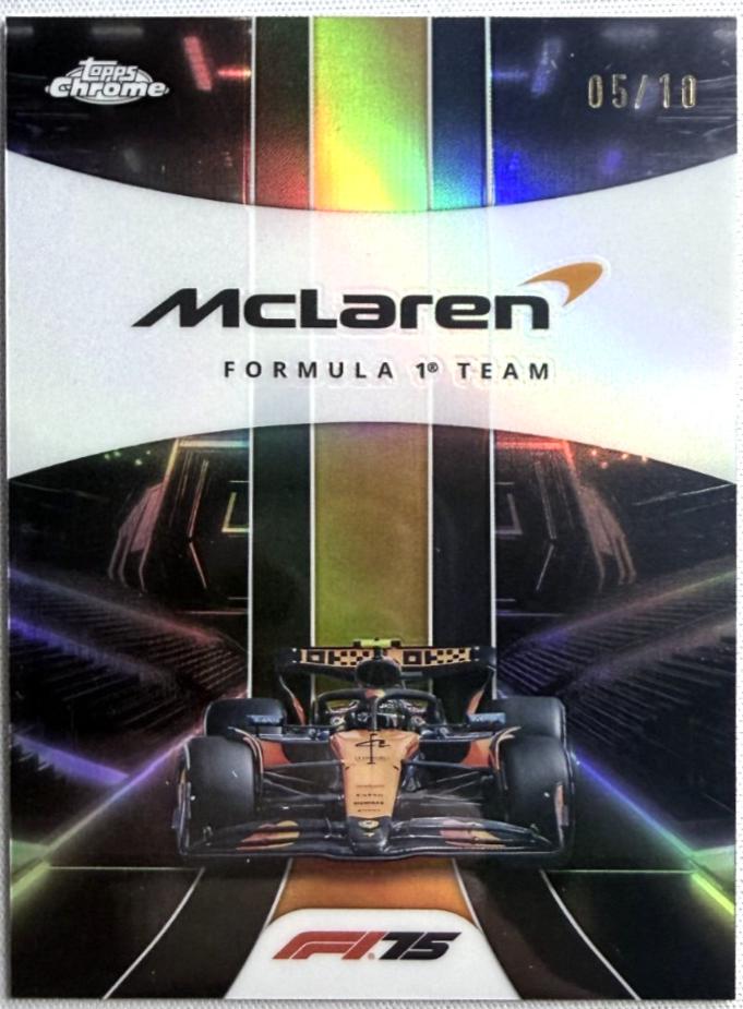 McLaren Formula 1 Team [Black Refractor] #176