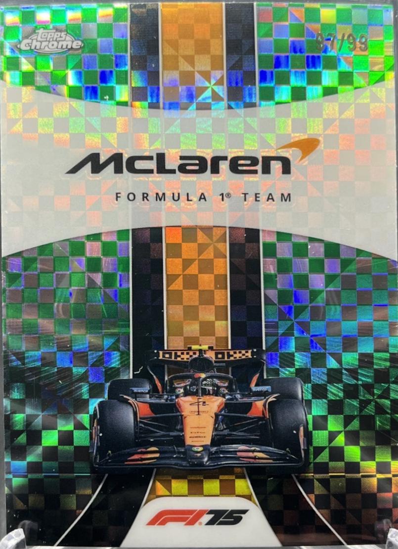 McLaren Formula 1 Team [Green Checker Flag Refractor] #176