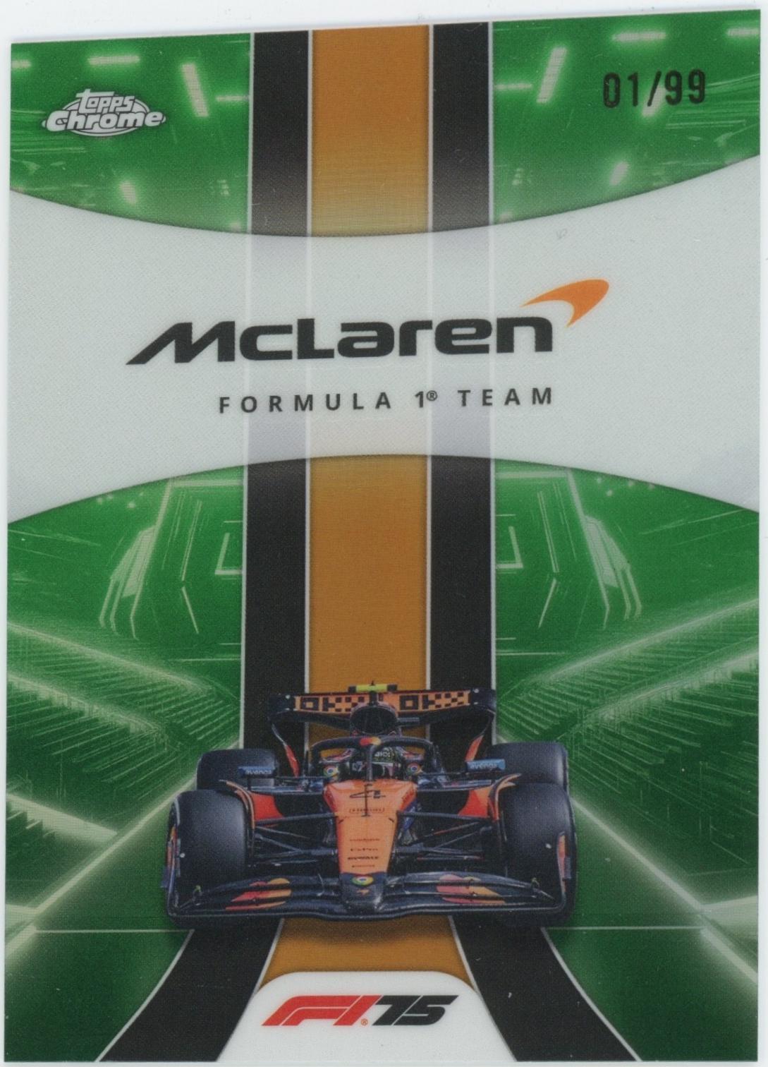 McLaren Formula 1 Team [Green Refractor] #176