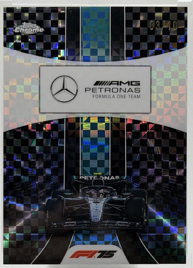 Mercedes-AMG PETRONAS [Black Checker Flag Refractor] #177