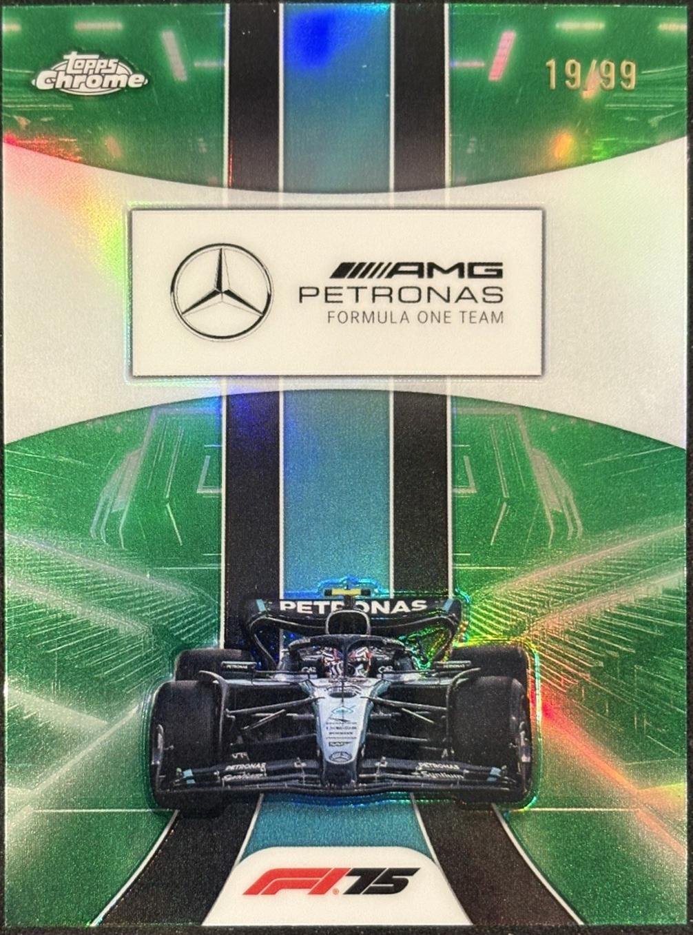 Mercedes-AMG PETRONAS [Green Refractor] #177