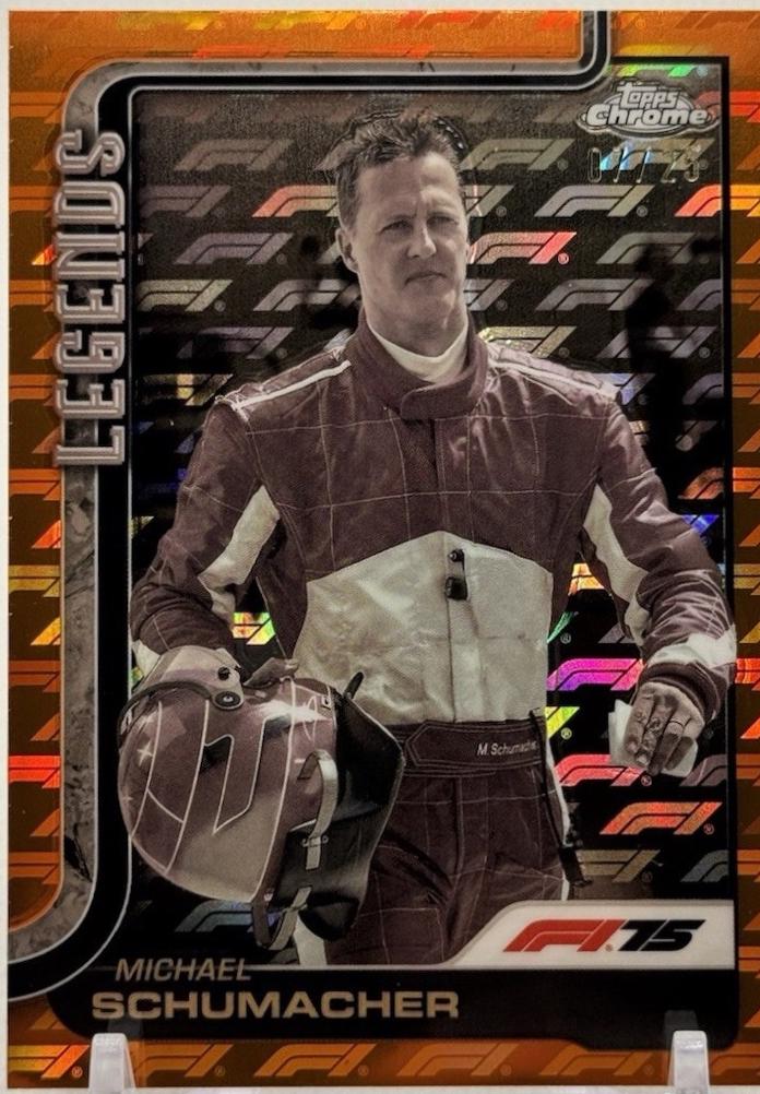 Michael Schumacher [Orange Refractor] #158