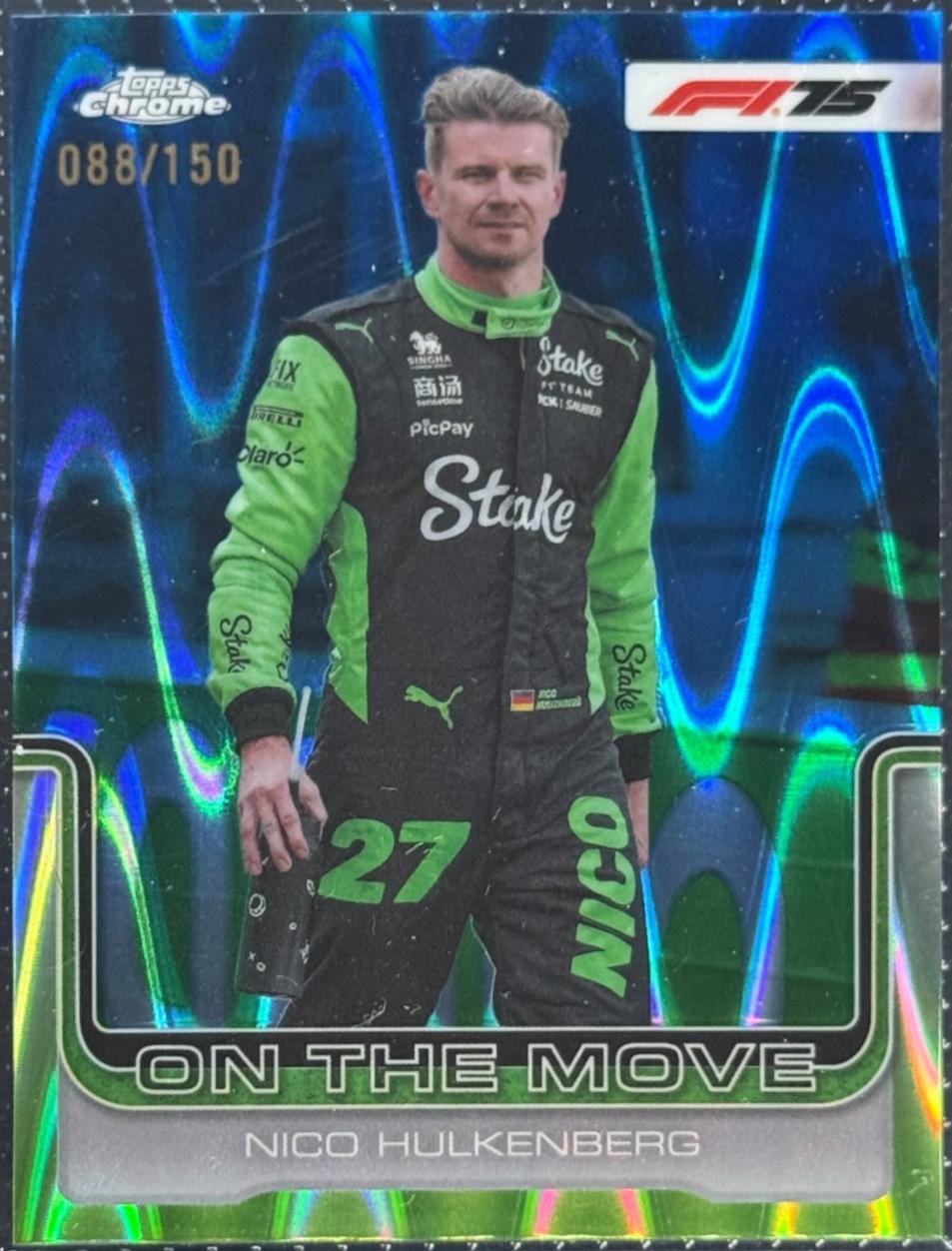 Nico Hulkenberg [Blue Refractor] #188