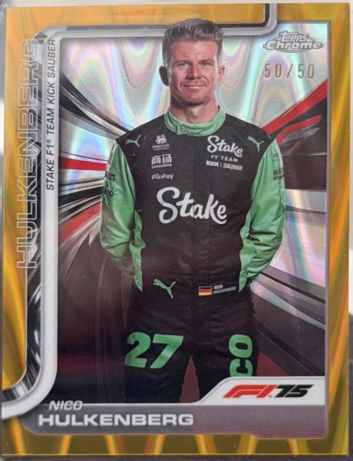 Nico Hulkenberg [Gold Refractor] #19