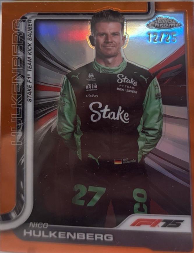 Nico Hulkenberg [Orange Refractor] #19