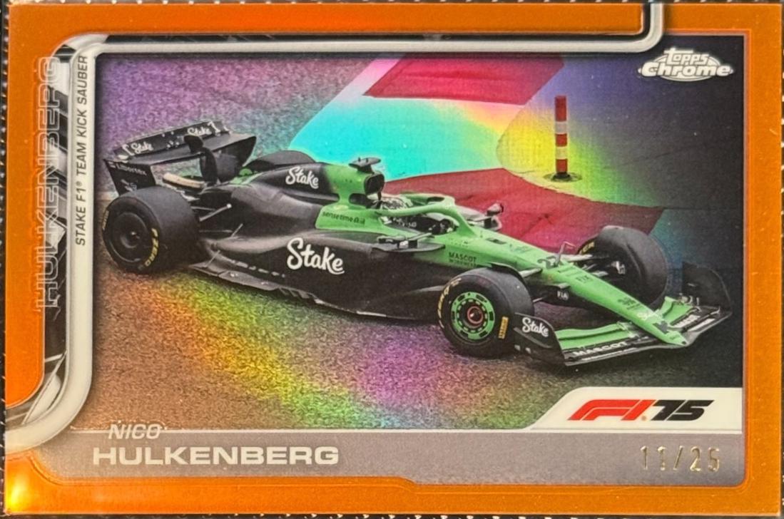 Nico Hulkenberg [Orange Refractor] #91