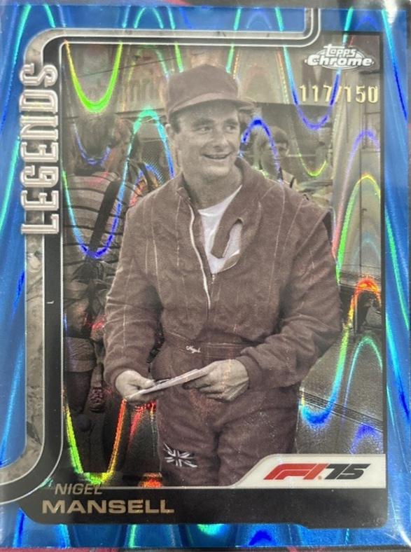 Nigel Mansell [Blue RayWave Refractor] #160