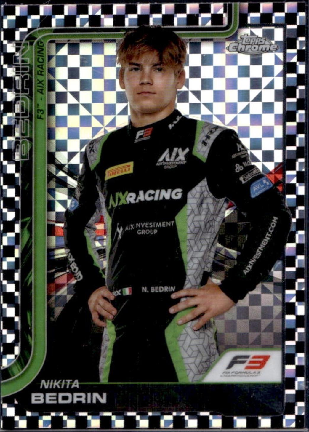 Nikita Bedrin [Checker Flag Refractor] #66