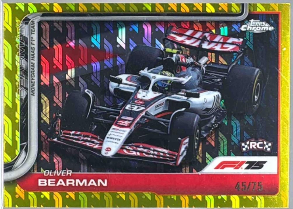 Oliver Bearman [75th Anniversary Refractor] #86