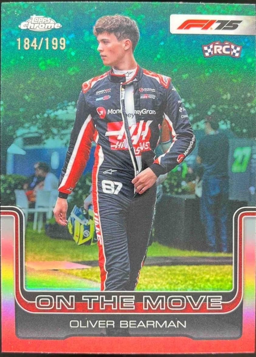 Oliver Bearman [Aqua Raywave Refractor] #186