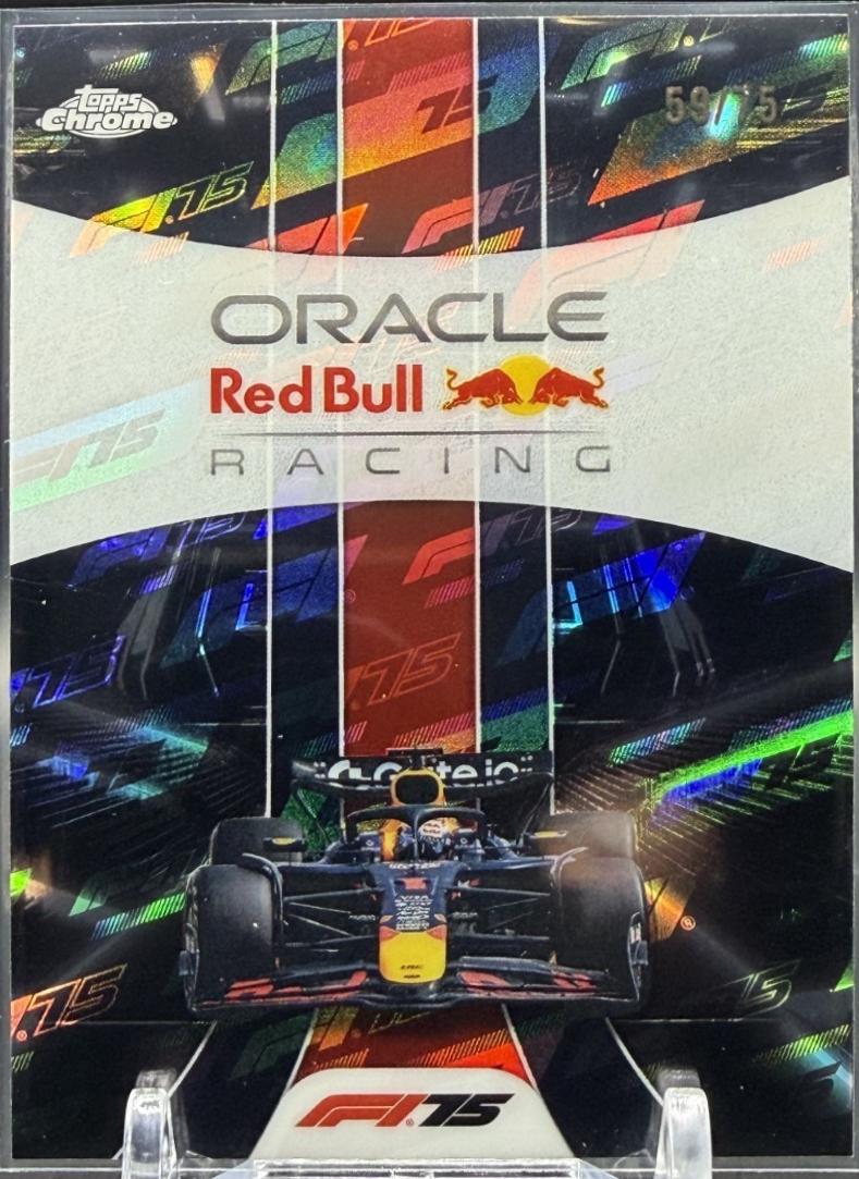 Oracle Red Bull Racing [75th Anniversary Refractor] #174