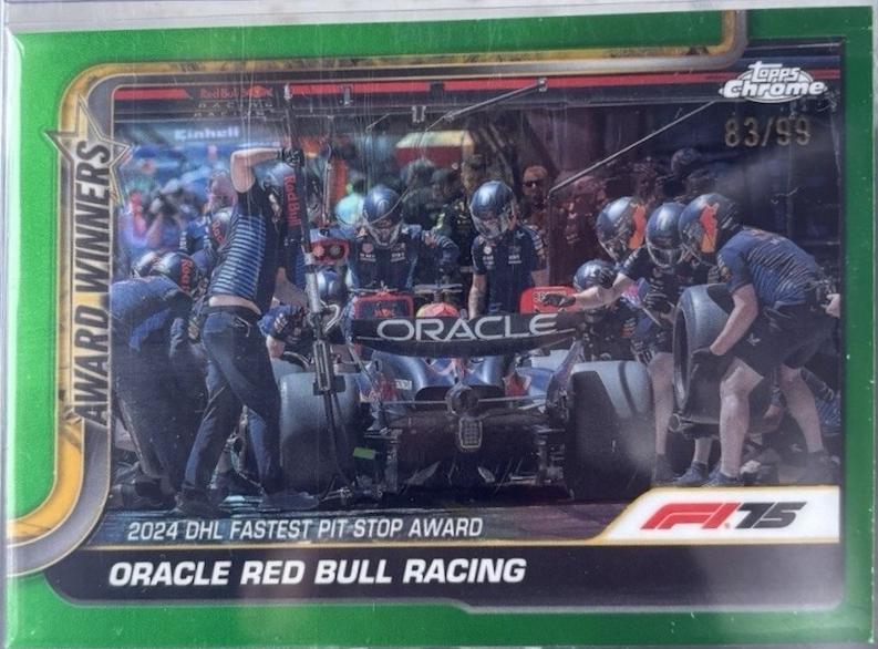 Oracle Red Bull Racing [Green Refractor] #146