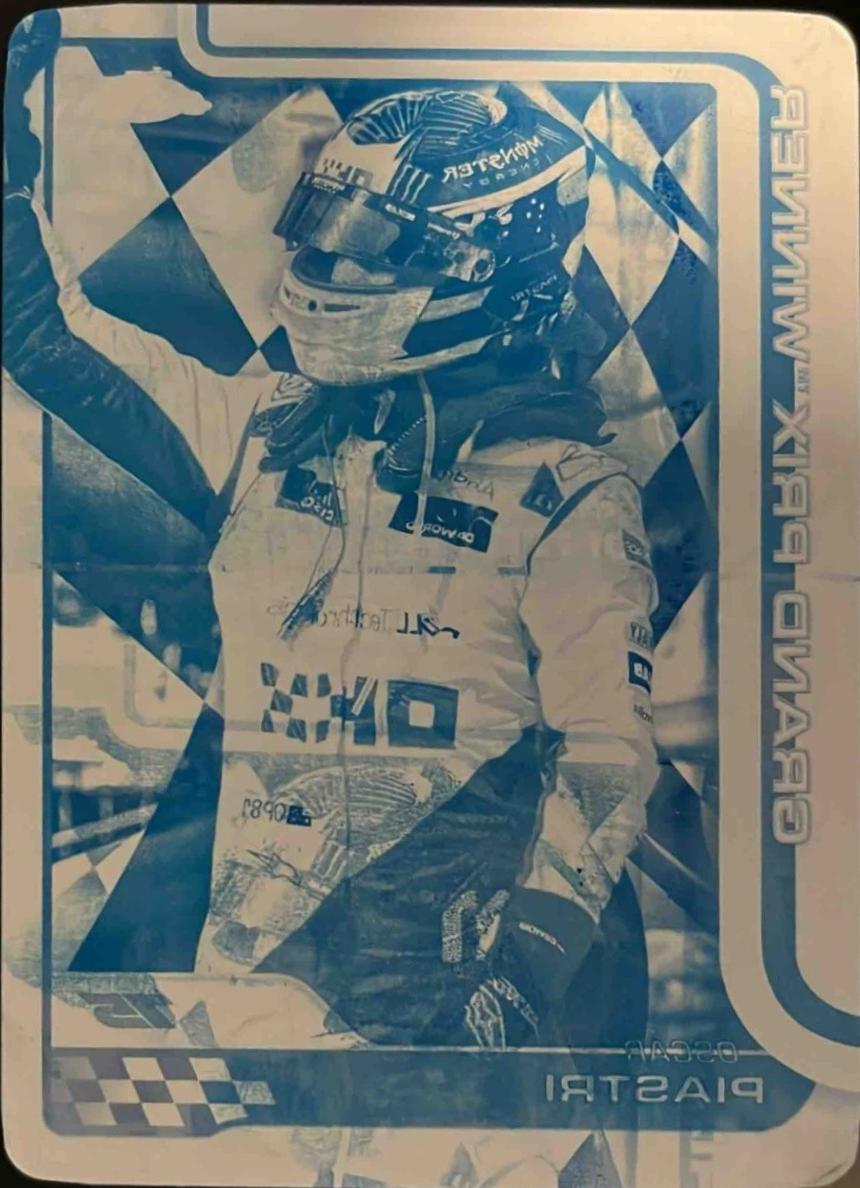 Oscar Piastri [Printing Plate] #105