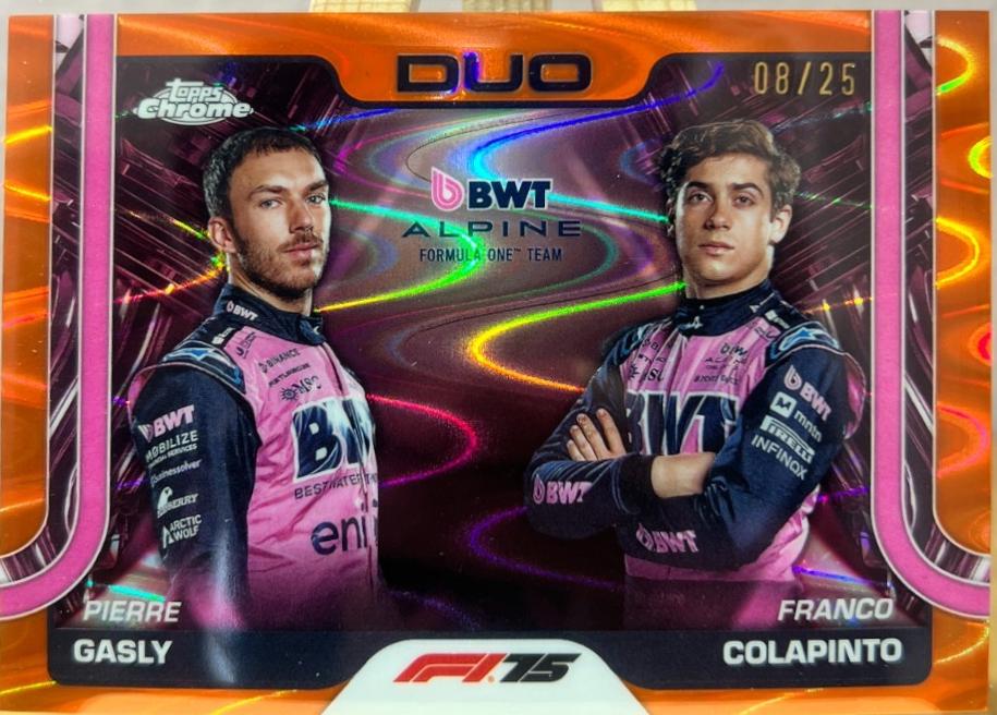 Pierre Gasly / Franco Colapinto [Orange Refractor] #171