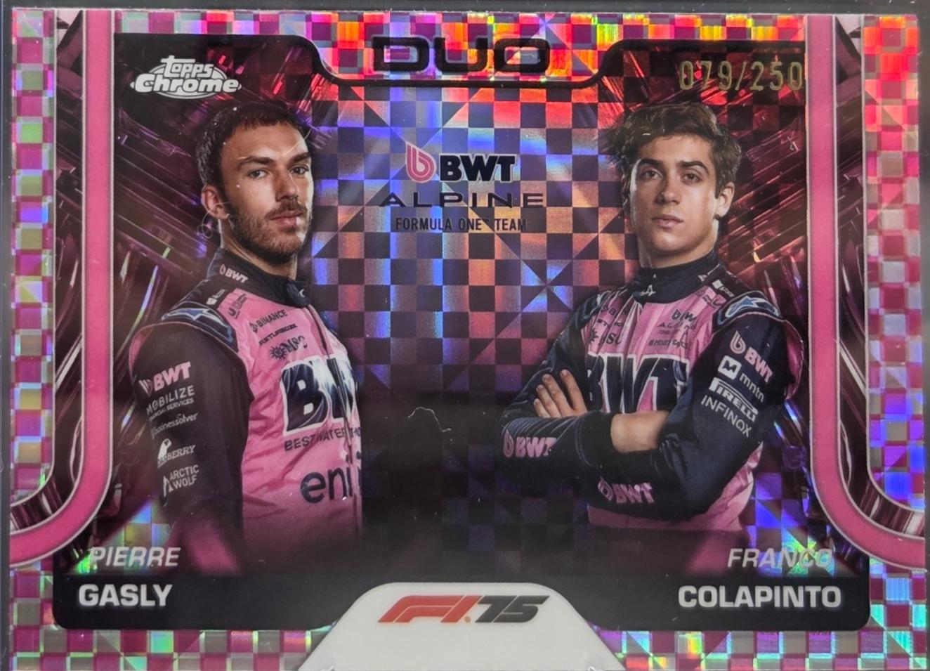 Pierre Gasly / Franco Colapinto [Pink Refractor] #171