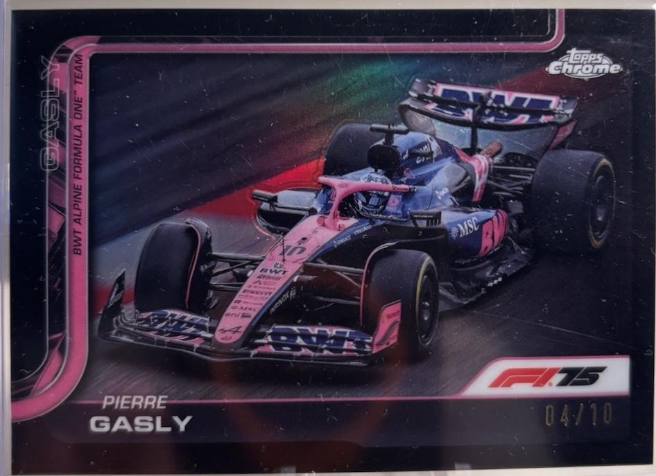 Pierre Gasly [Black Refractor] #88